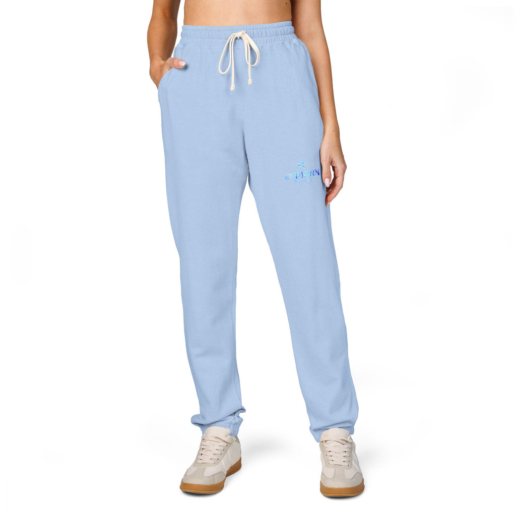 Cozy Star Vibes Sweatpants — 'Ski Small Town' Fleece Joggers