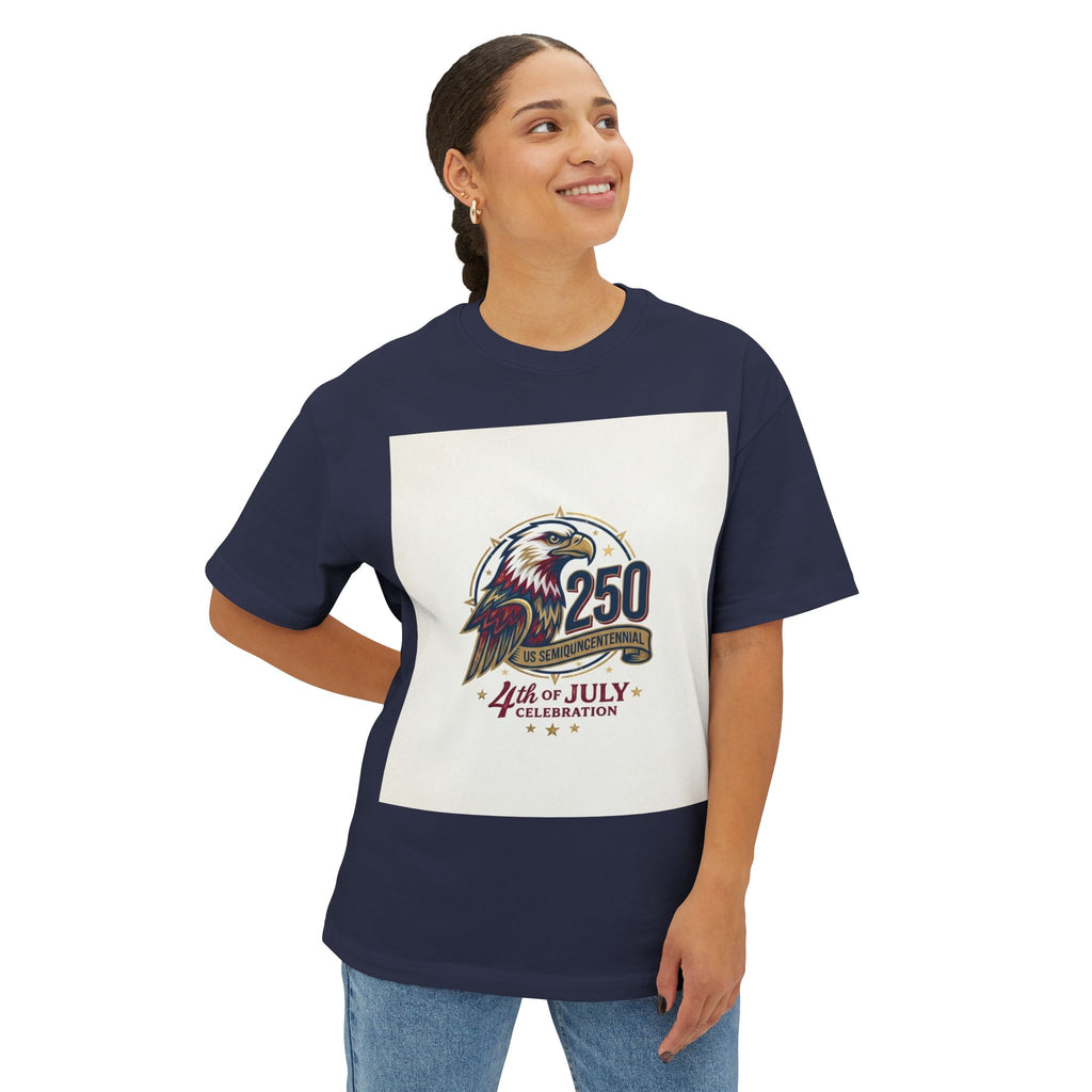 4th of July 250th Eagle Tee — Independence Day Celebration Shirt