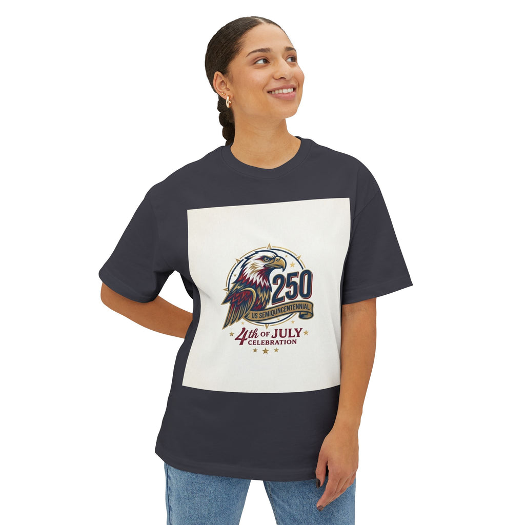 4th of July 250th Eagle Tee — Independence Day Celebration Shirt