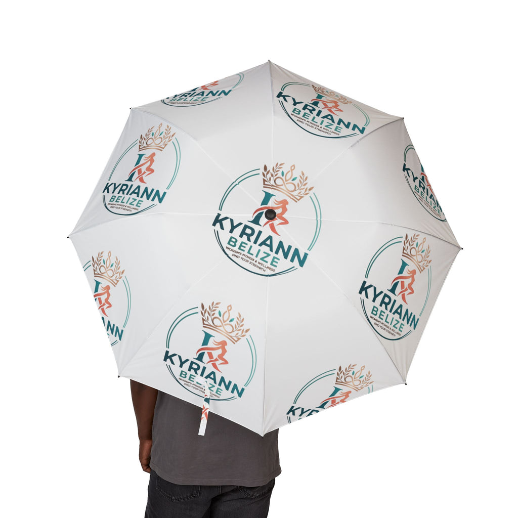 Custom Logo Foldable Umbrella — Semi‑Automatic Compact Rain Shield