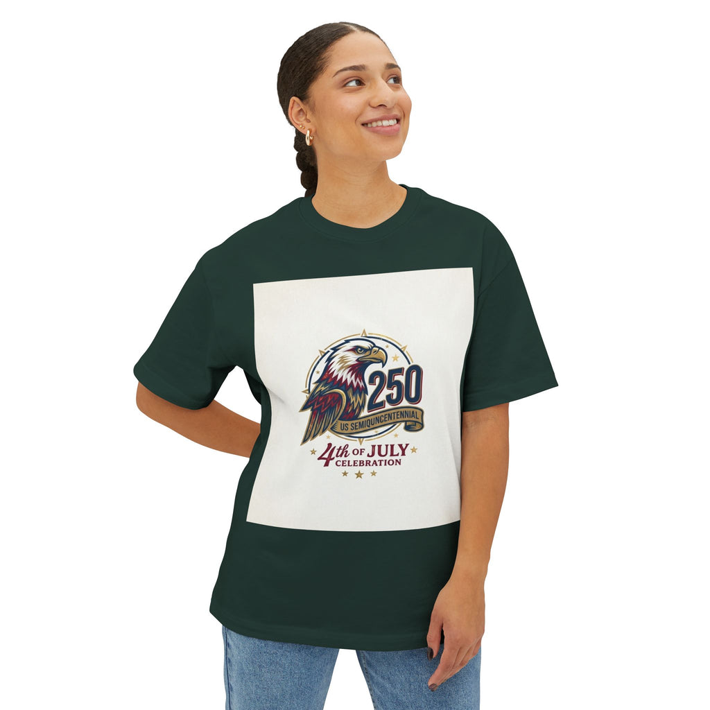 4th of July 250th Eagle Tee — Independence Day Celebration Shirt