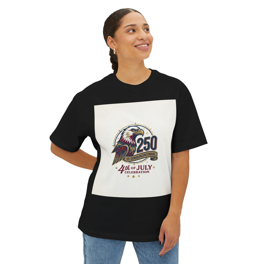 4th of July 250th Eagle Tee — Independence Day Celebration Shirt