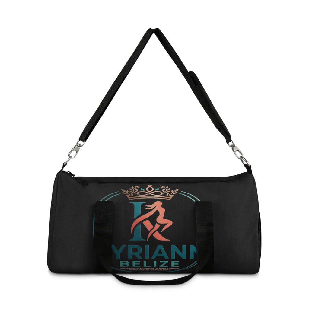 Crowned Laurel Duffel Bag – Elegant Travel & Gym Gear