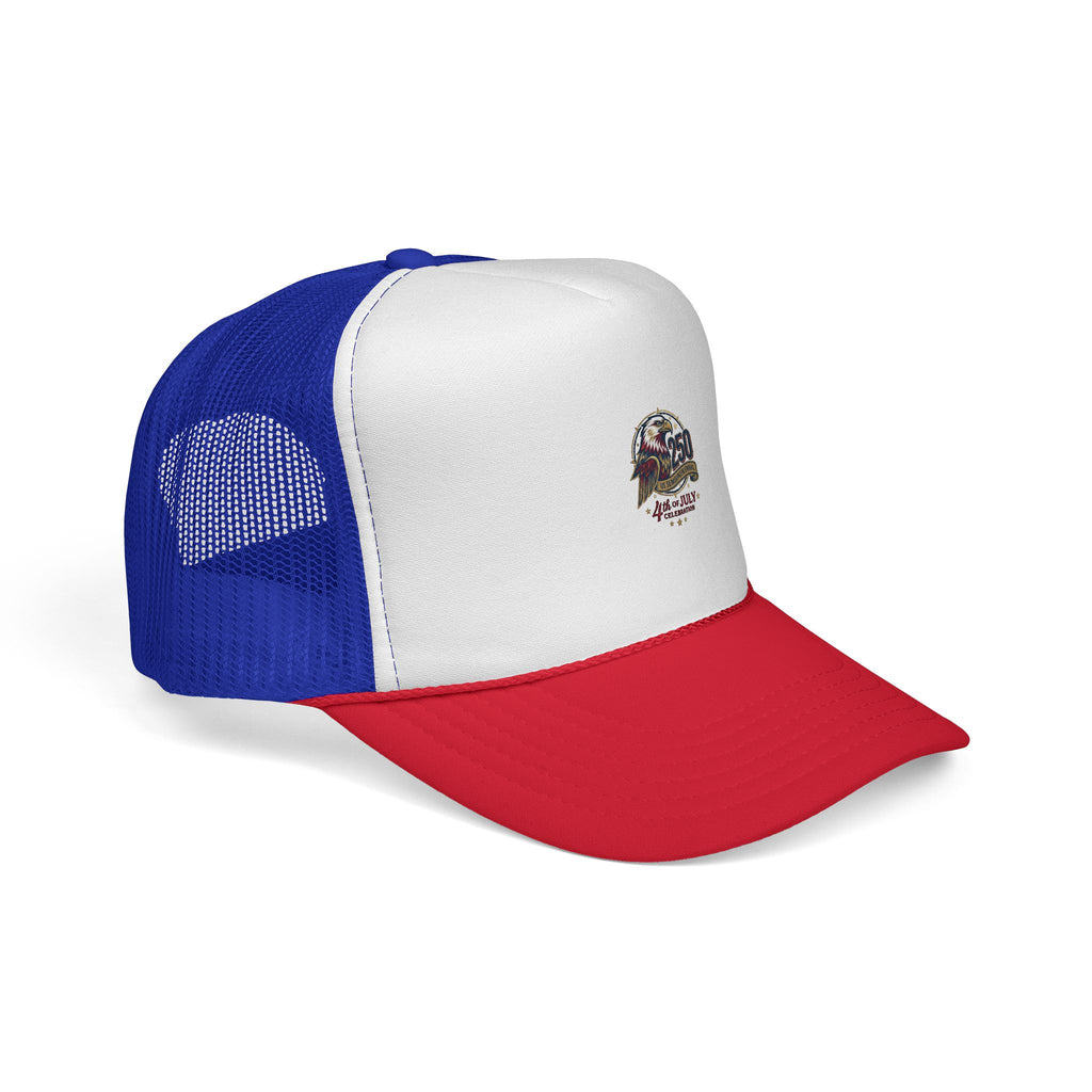 Faith See Mercy Trucker Cap — Vintage Script Inspirational Mesh Hat