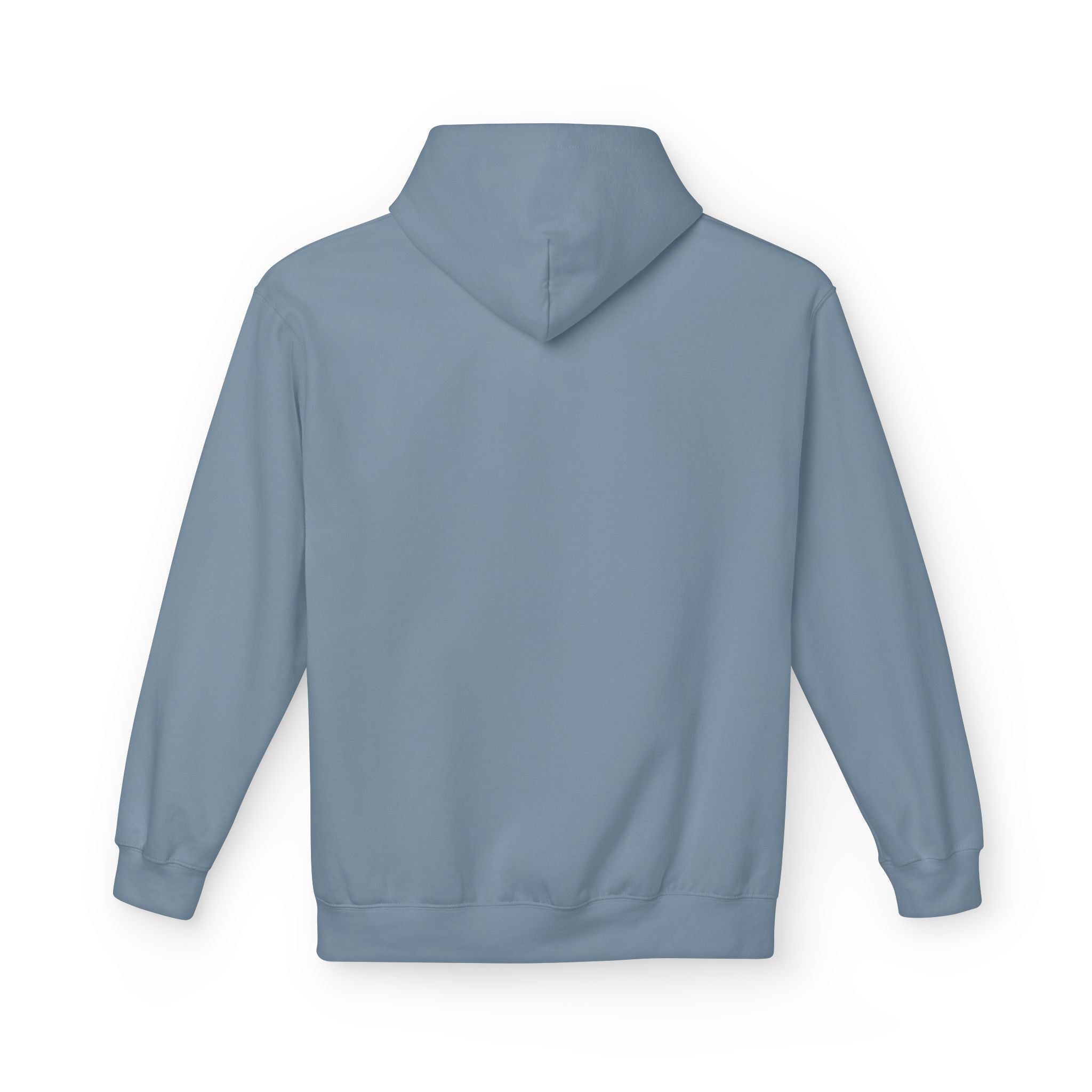 Kyriann Relief Logo Hoodie — Soft White Pullover