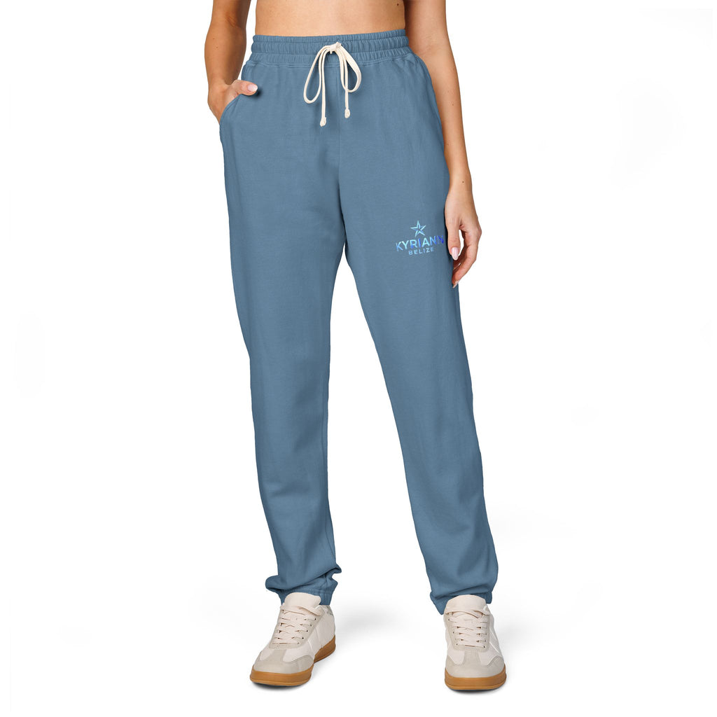 Cozy Star Vibes Sweatpants — 'Ski Small Town' Fleece Joggers