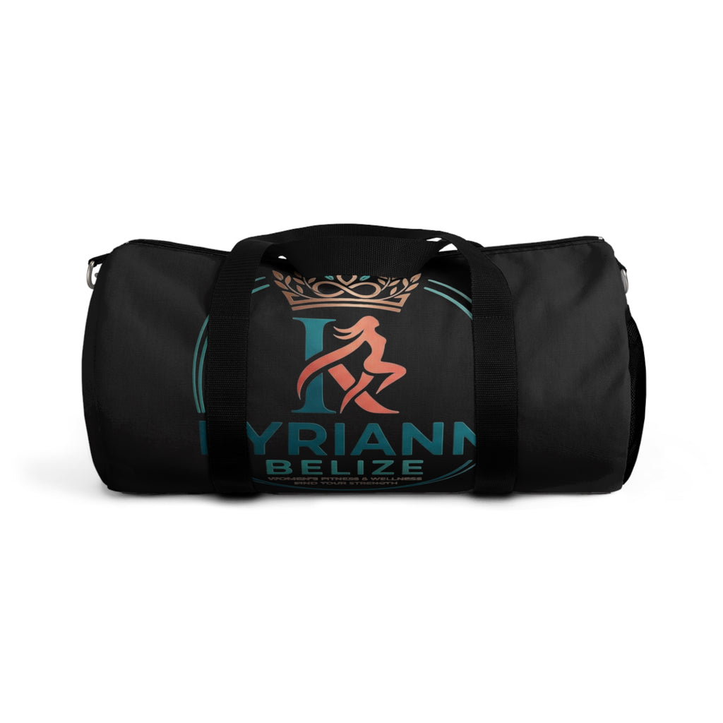 Crowned Laurel Duffel Bag – Elegant Travel & Gym Gear