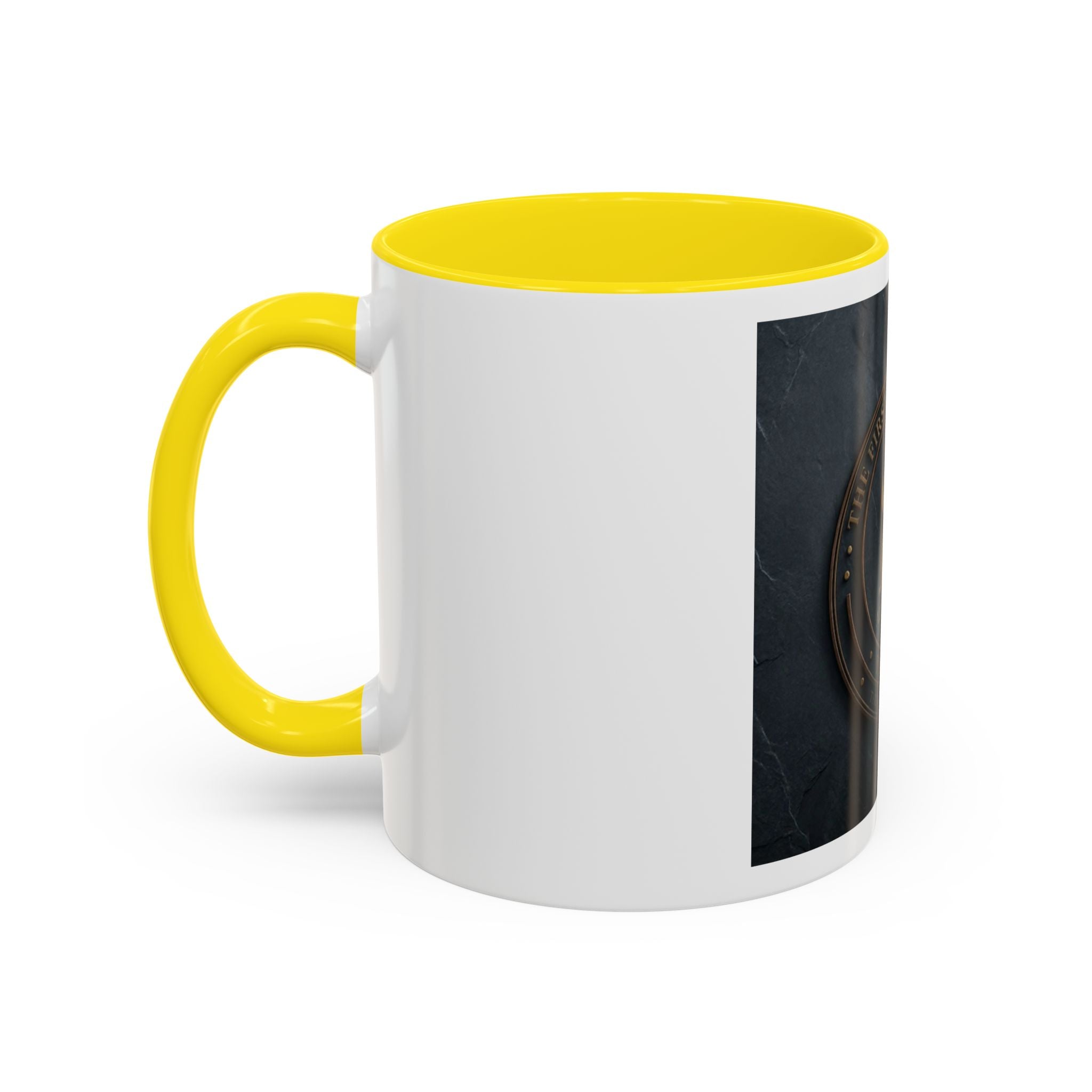 Aleph & Tav Wellness Emblem Accent Coffee Mug (11/15oz)