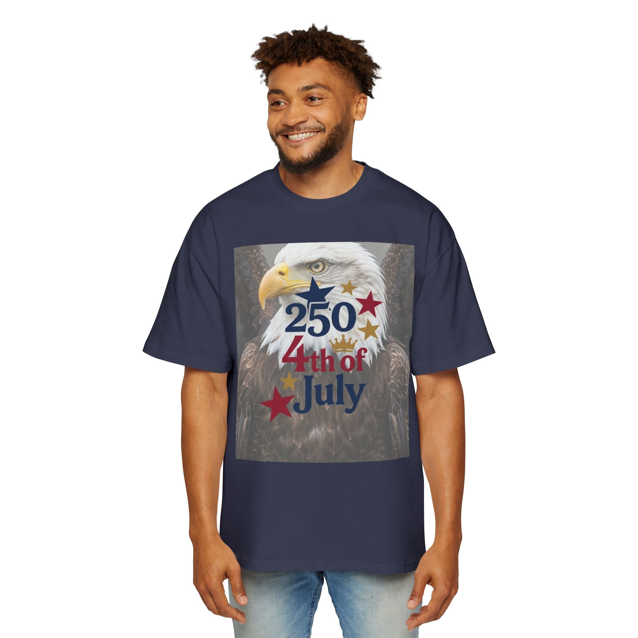 4th of July Eagle T-Shirt — Patriotic 250th Anniversary Tee