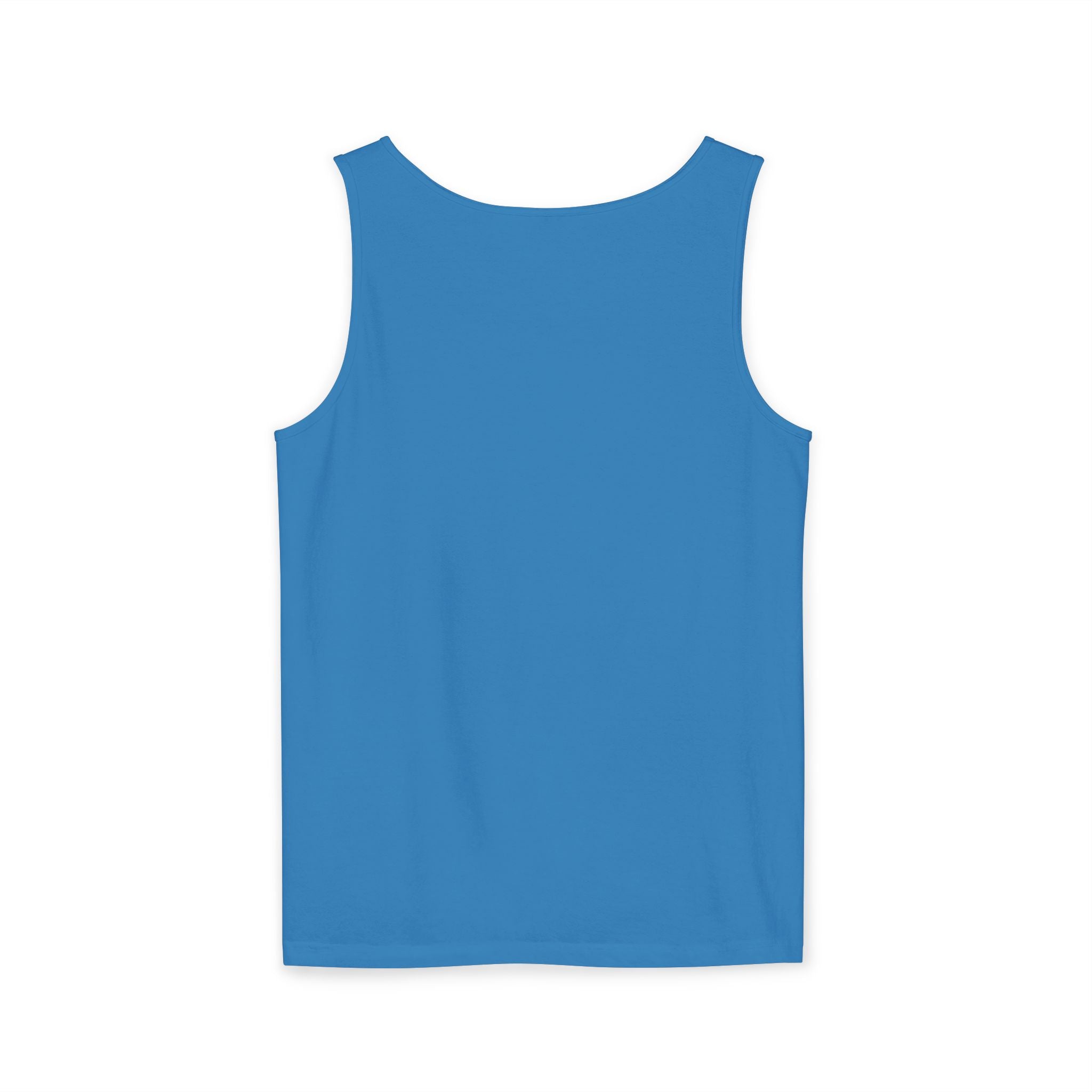 Kyriann Relief Star Tank Top — Soft White Logo Tank