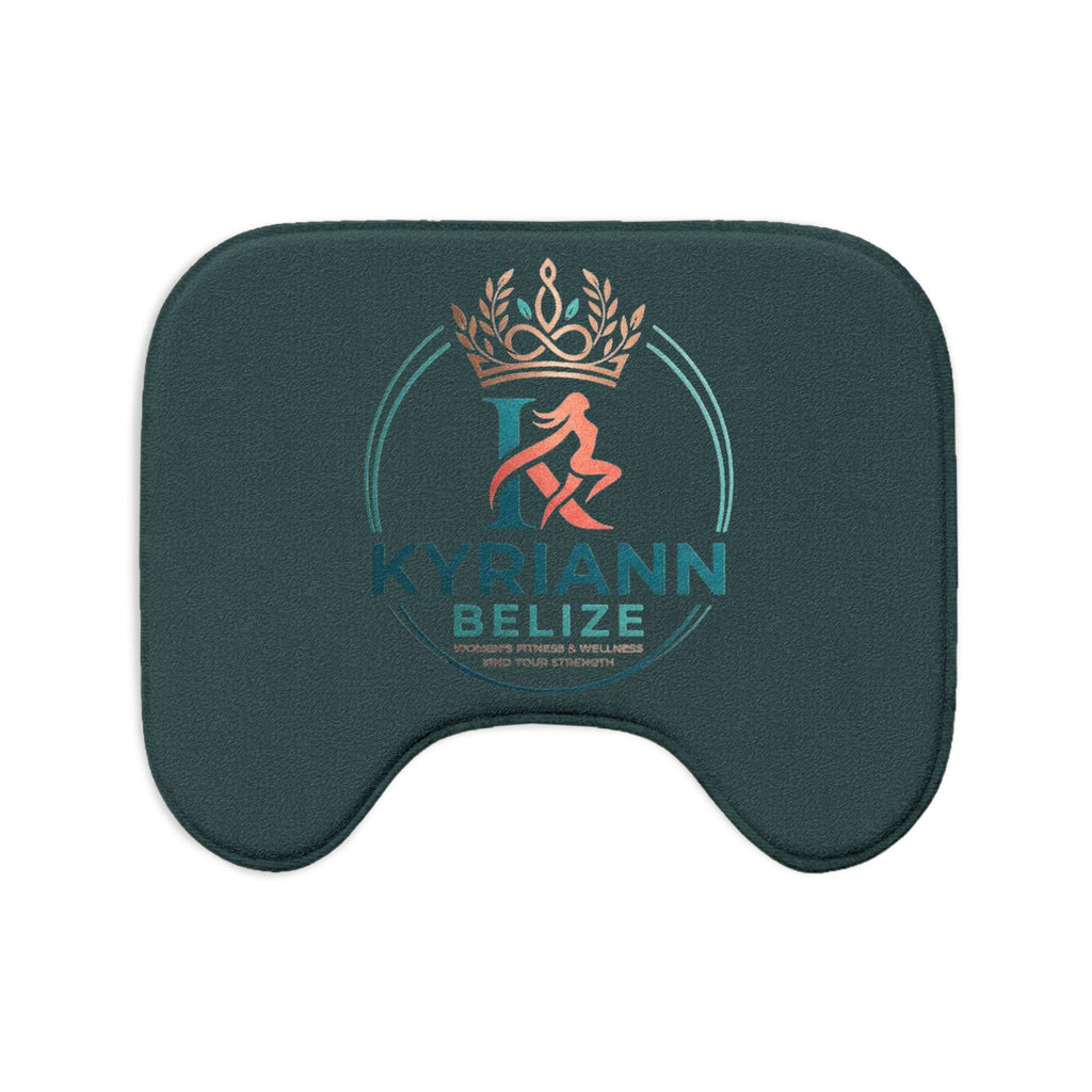 Kyriann Belize Logo Bath Mat Set — 3-Piece Non-Slip Bathroom Rug Set