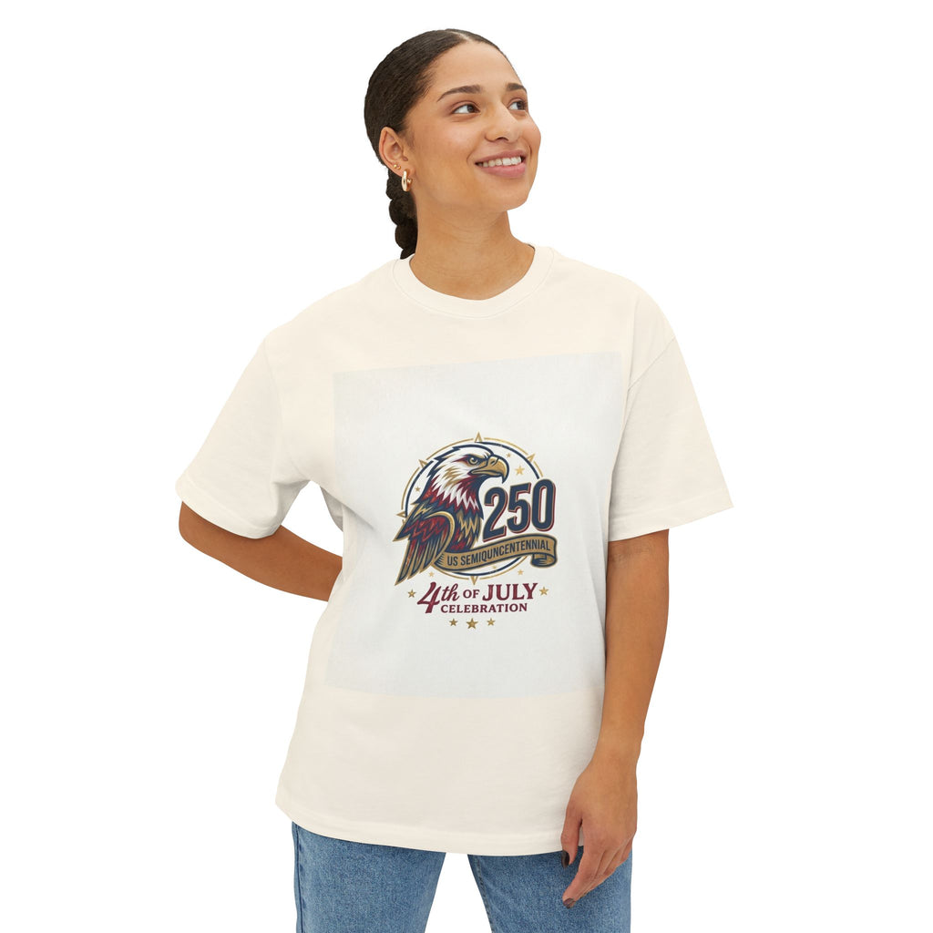 4th of July 250th Eagle Tee — Independence Day Celebration Shirt