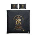 Yaḥ! Aleph & Tav Wellness Cotton Bed Set – 'The Breath of Life' Luxury Duvet Cover
