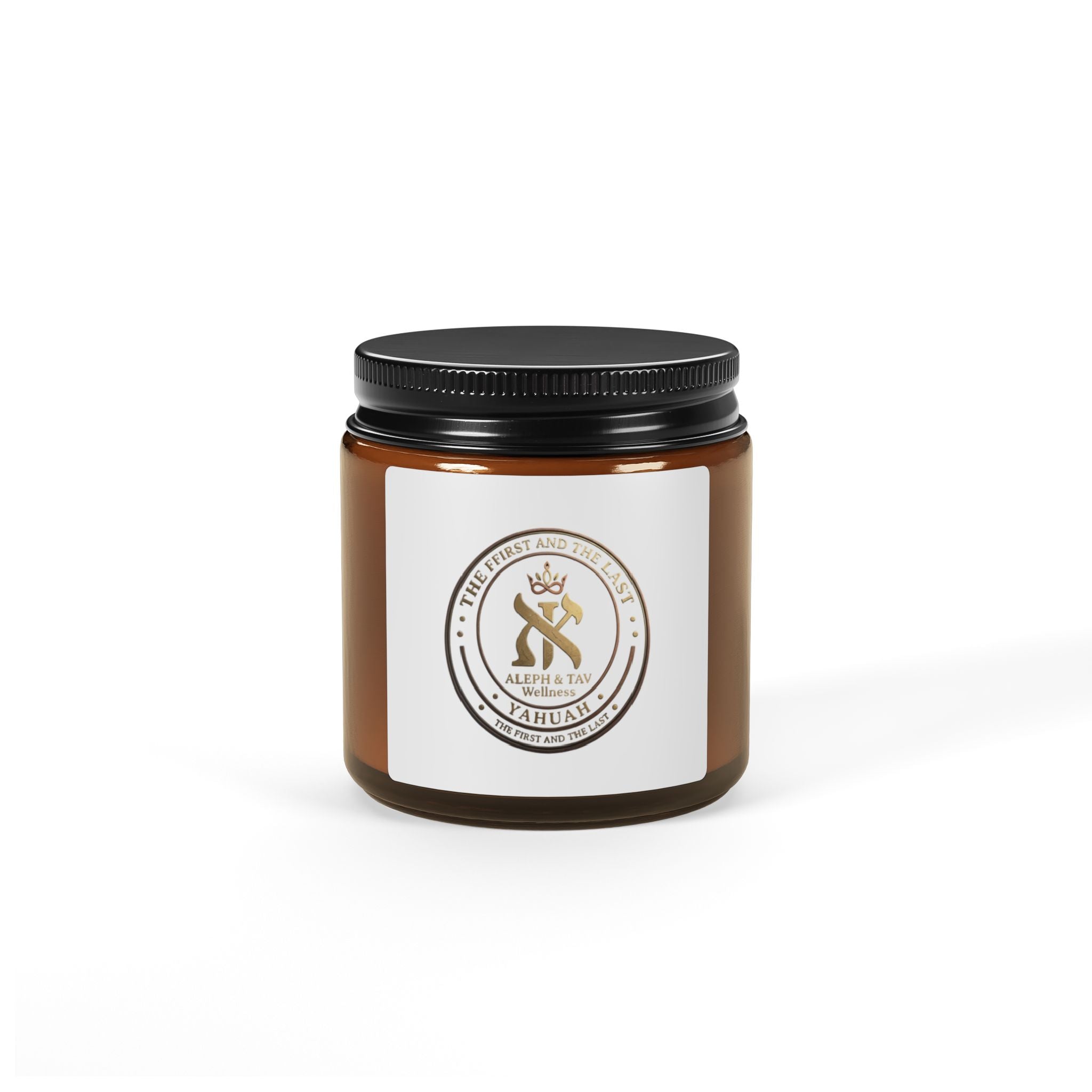 Amber Jar Soy Candle — Luxury Scented Candle in Amber Jar (Multiple Sizes)