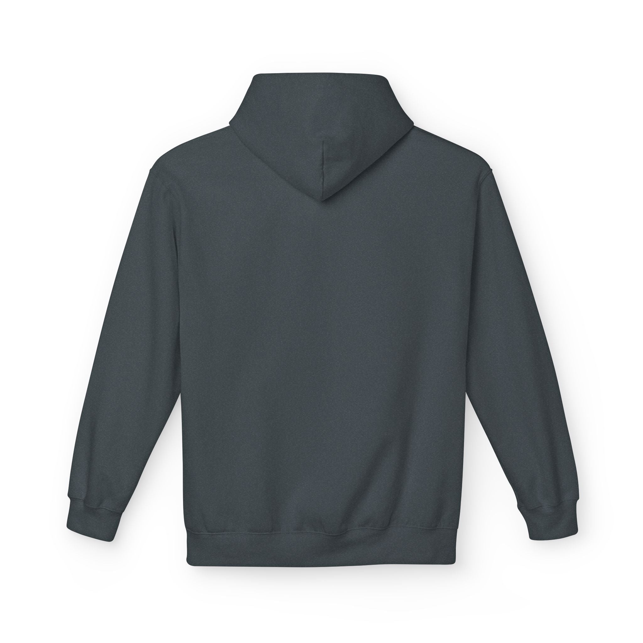 Kyriann Relief Logo Hoodie — Soft White Pullover
