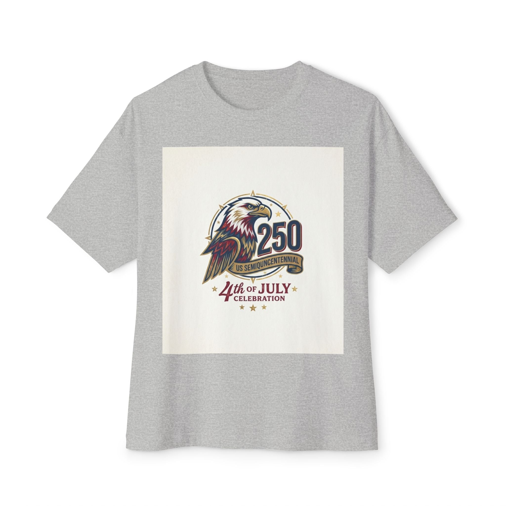 4th of July 250th Eagle Tee — Independence Day Celebration Shirt