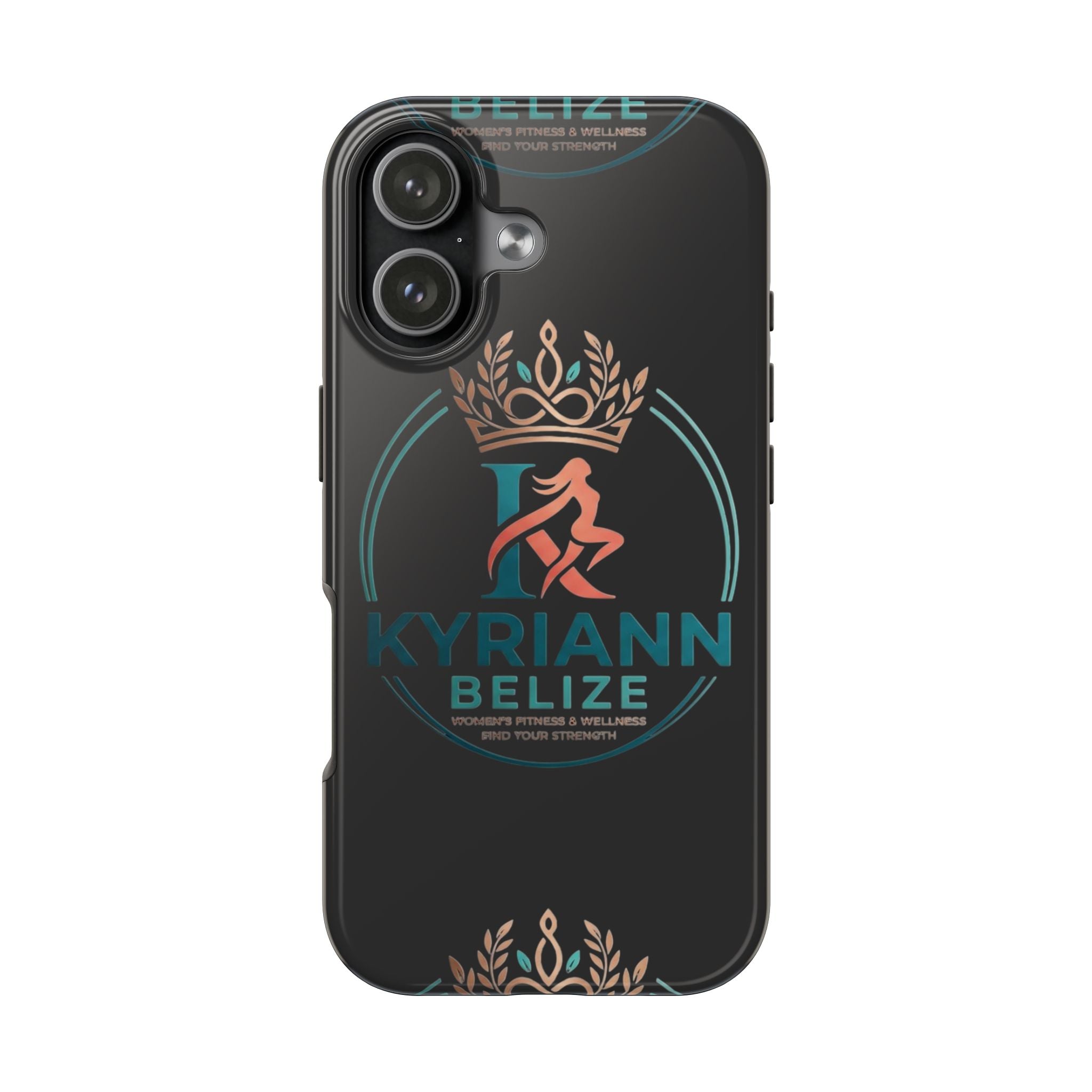 Kyriann Belize Tough Phone Case — Durable Crown Logo Protective Phone Cover
