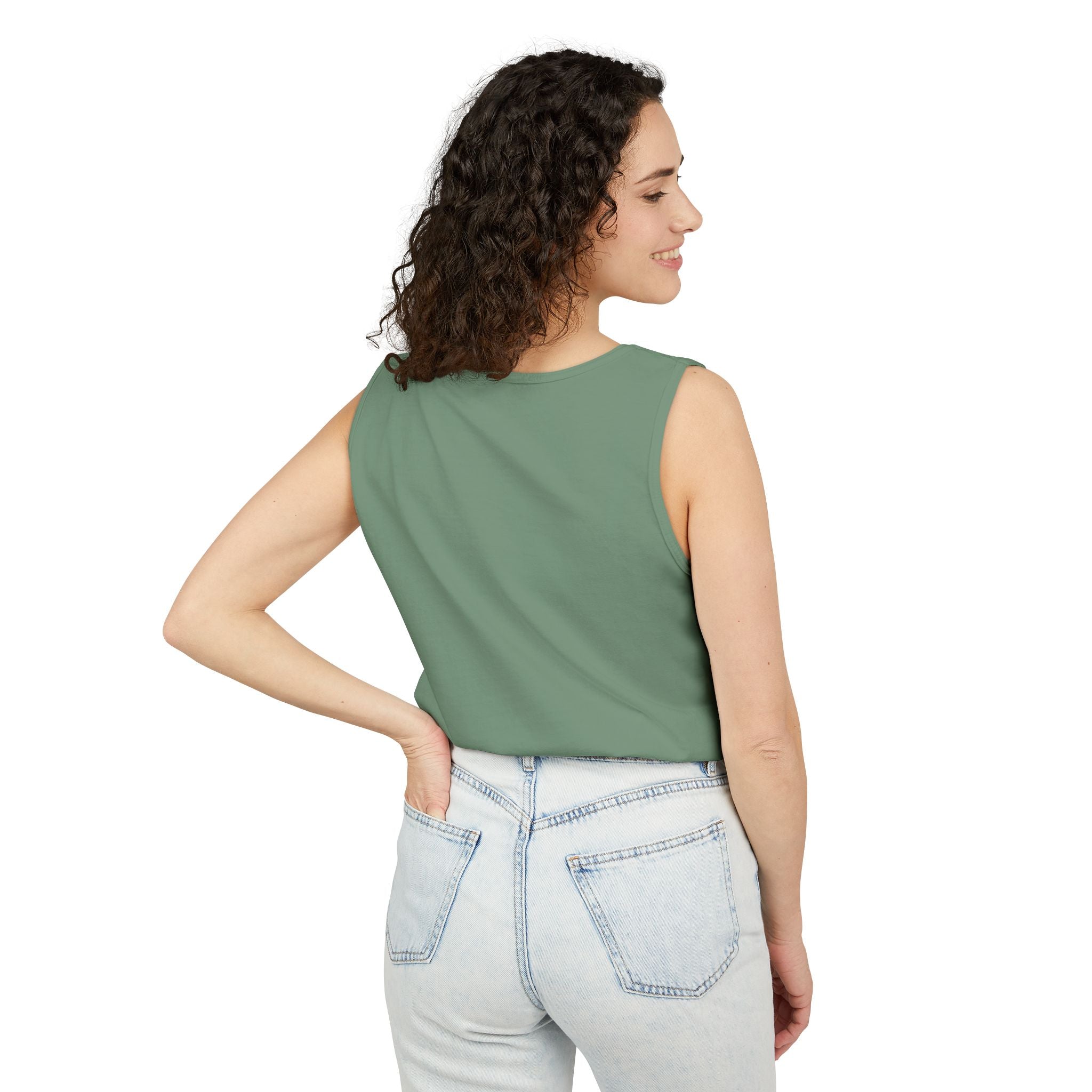 Kyriann Belize Logo Tank Top — Island Crown Travel & Beachwear