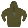 Kyriann Belize Logo Hoodie — Lightweight Three-Panel Fleece Pullover