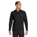 Embroidered Men's Sport-Wick Quarter-Zip Pullover — Lightweight Performance Top