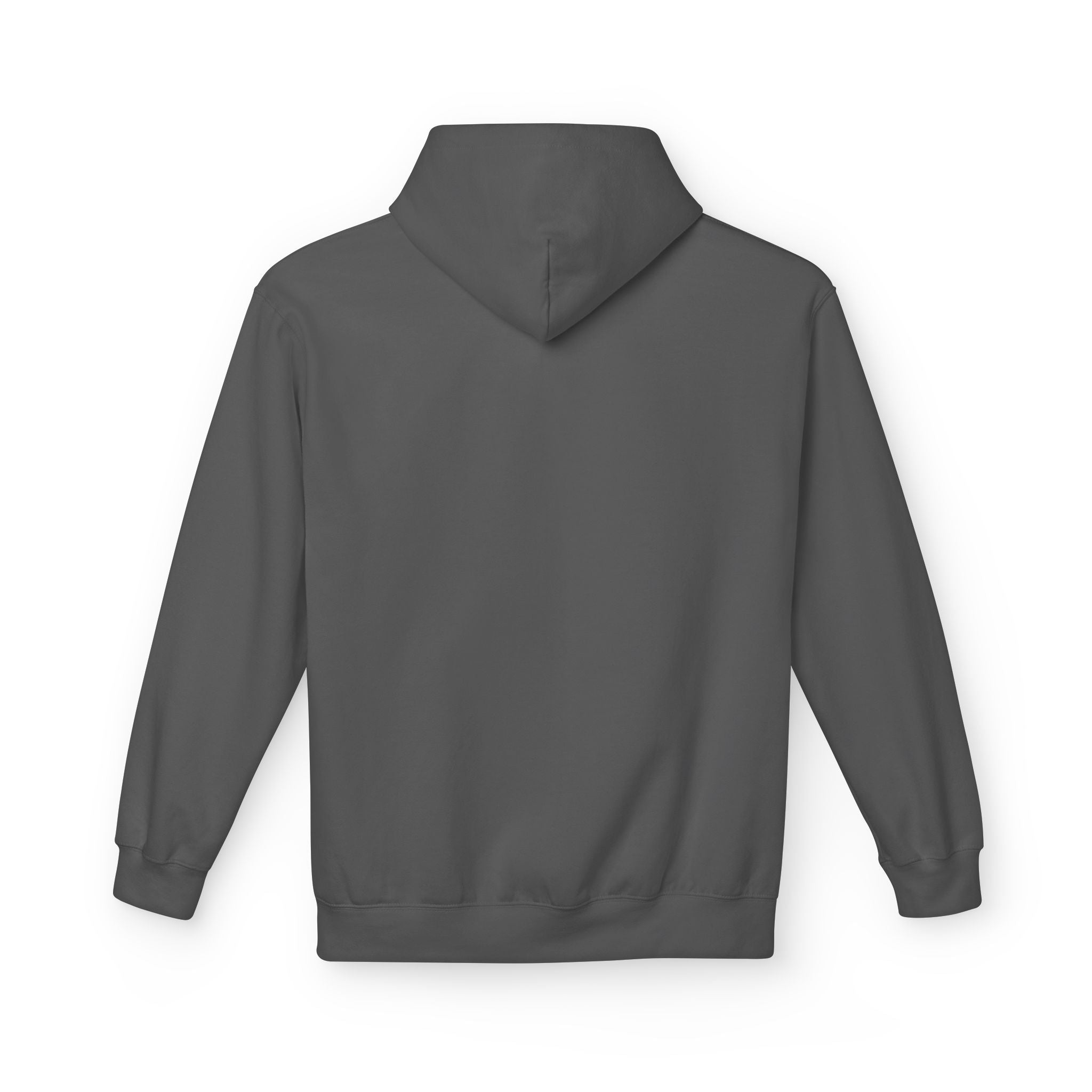 Kyriann Relief Logo Hoodie — Soft White Pullover