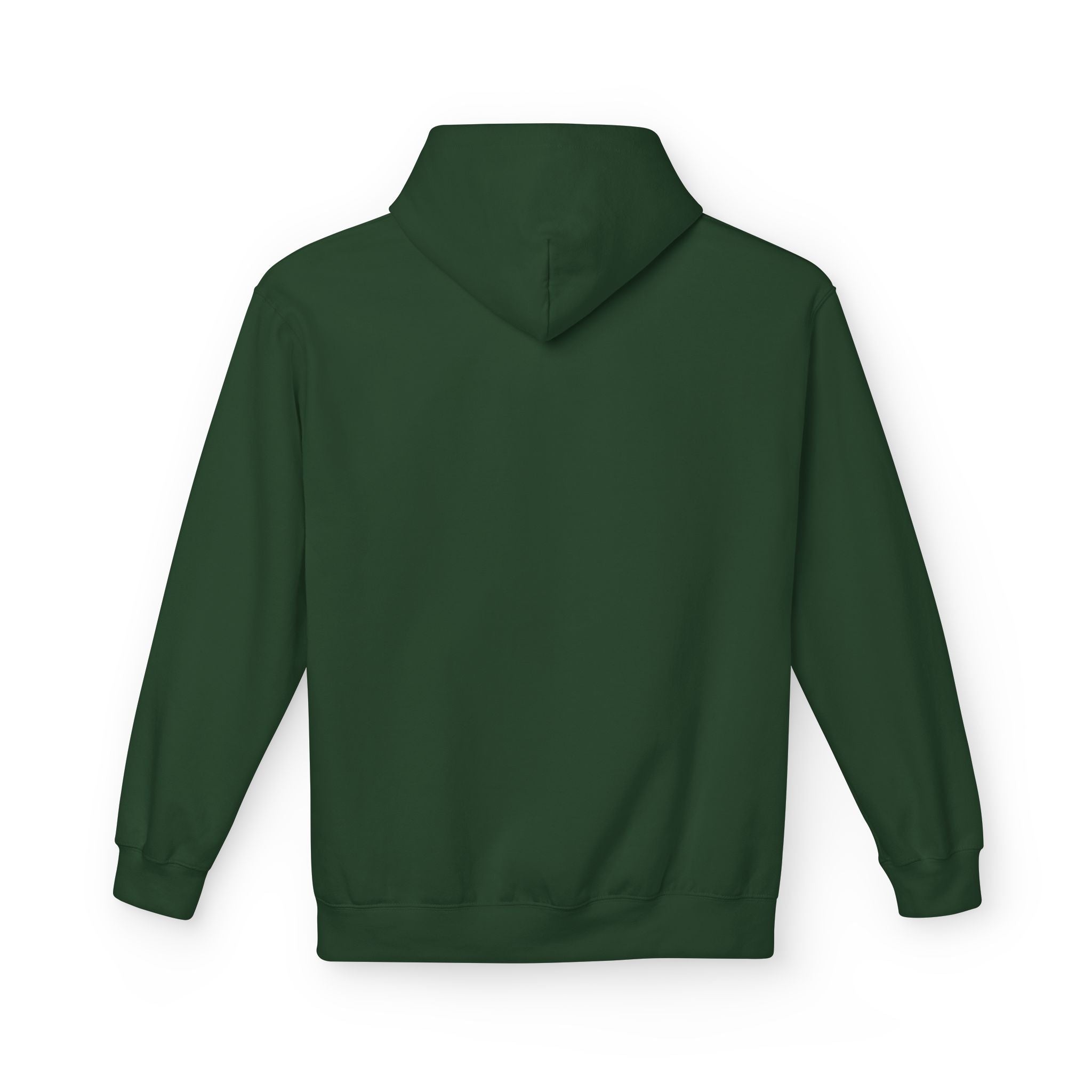 Kyriann Relief Logo Hoodie — Soft White Pullover