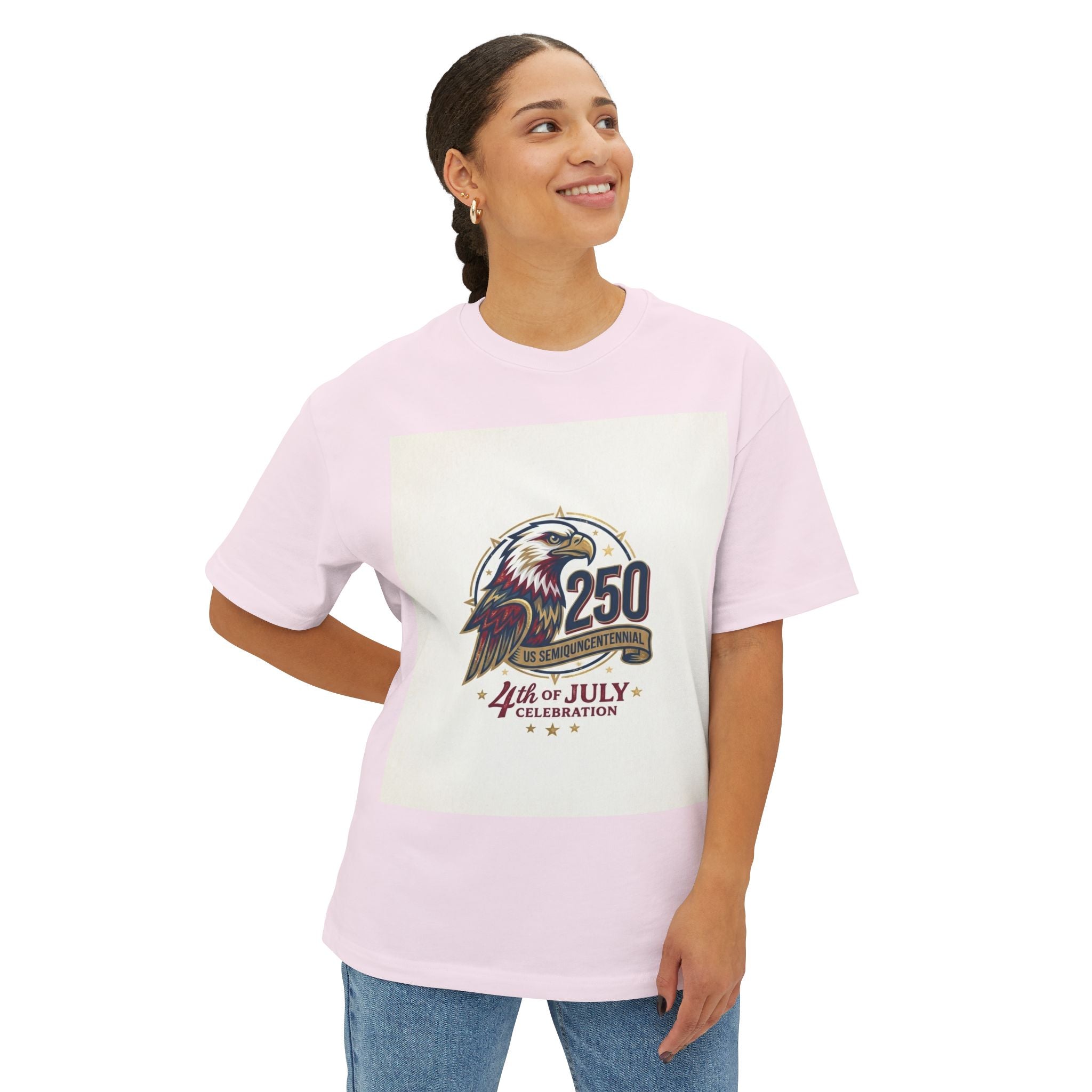 4th of July 250th Eagle Tee — Independence Day Celebration Shirt