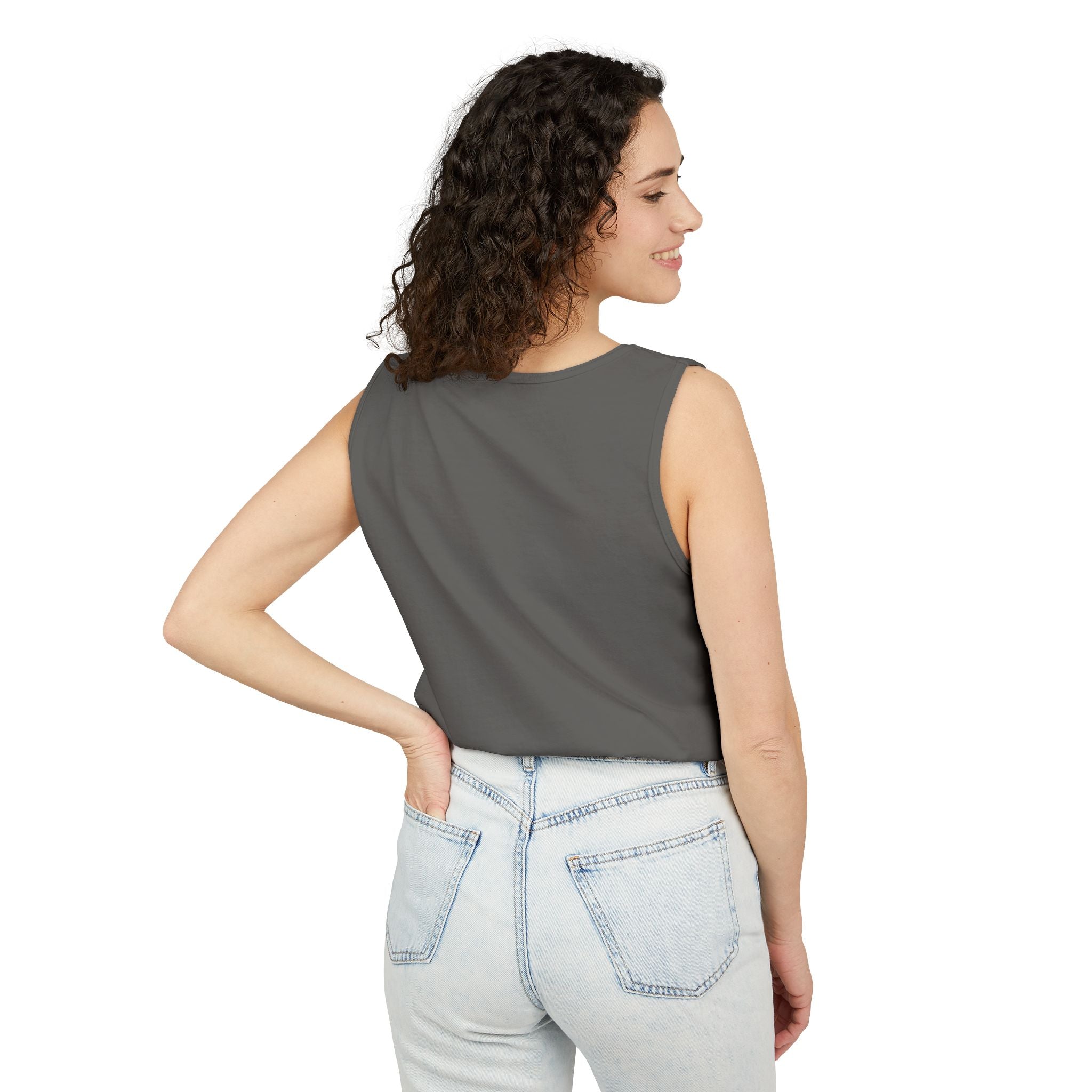 Kyriann Belize Logo Tank Top — Island Crown Travel & Beachwear