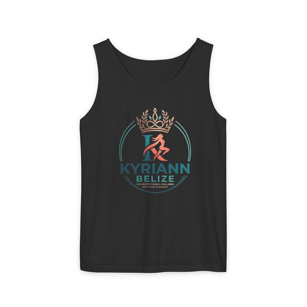 Kyriann Belize Logo Tank Top — Island Crown Travel & Beachwear