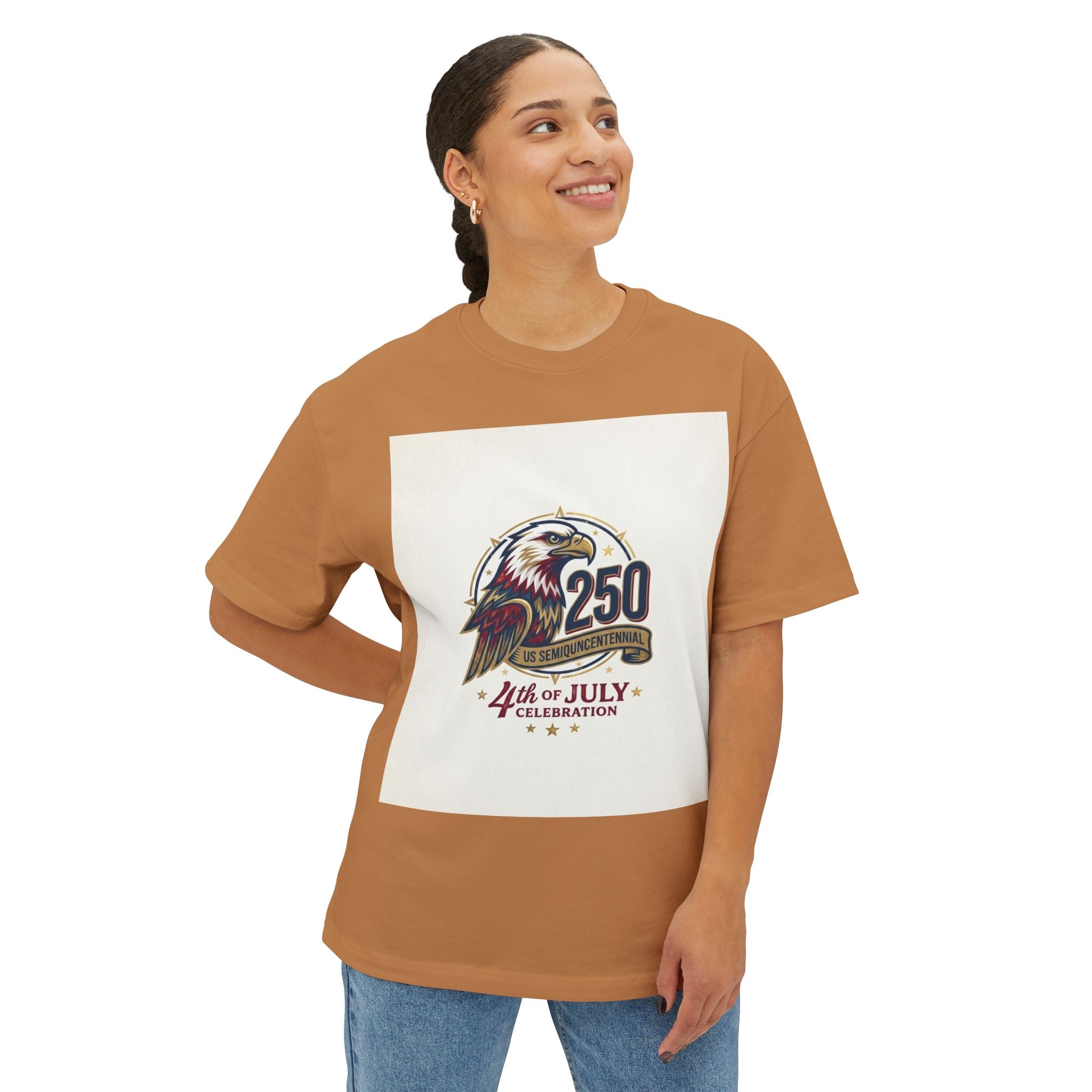 4th of July 250th Eagle Tee — Independence Day Celebration Shirt