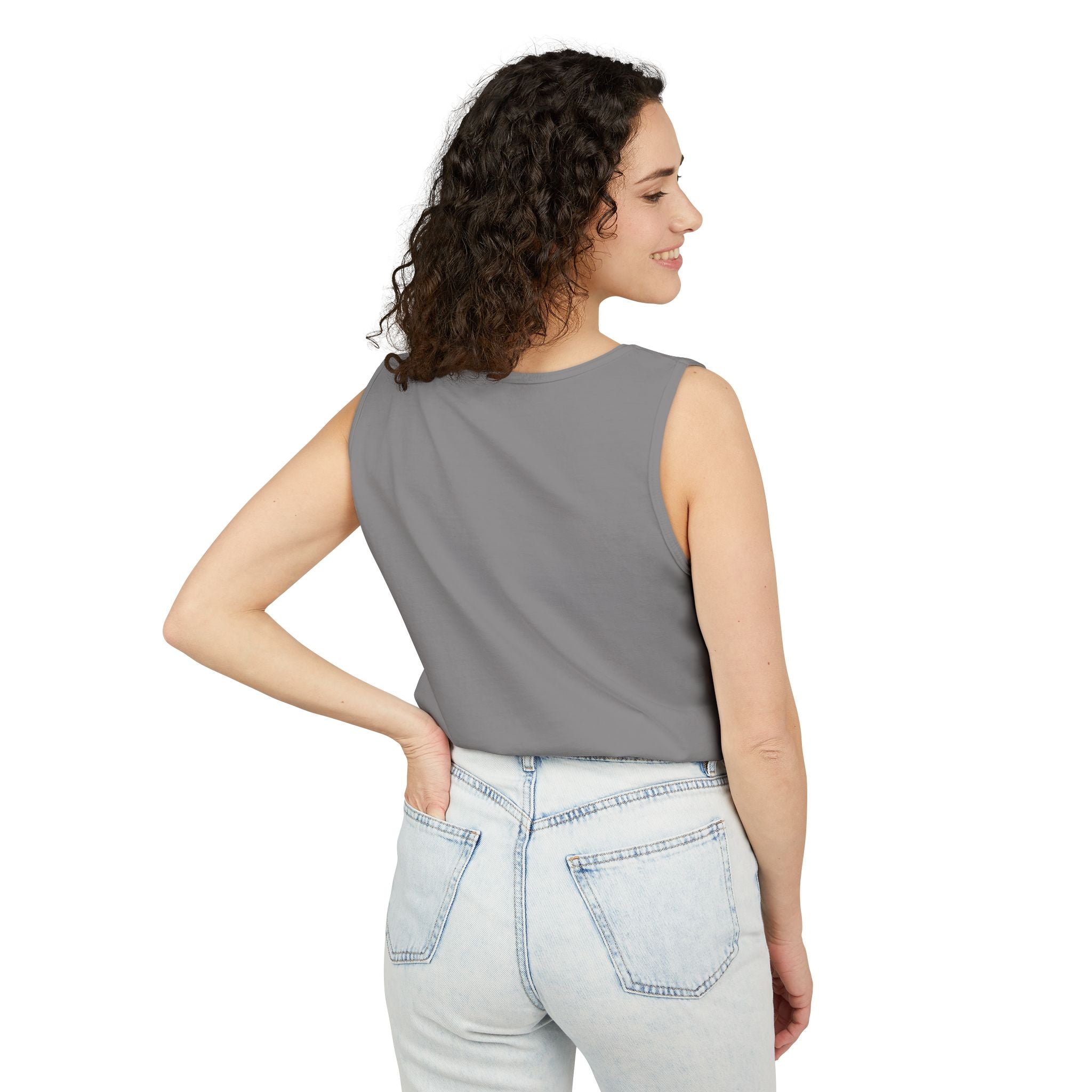 Kyriann Belize Logo Tank Top — Island Crown Travel & Beachwear