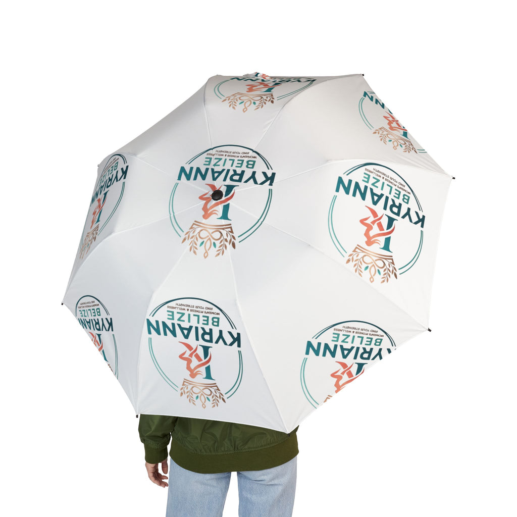 Custom Logo Foldable Umbrella — Semi‑Automatic Compact Rain Shield