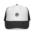 Faith See Mercy Trucker Cap — Vintage Script Inspirational Mesh Hat