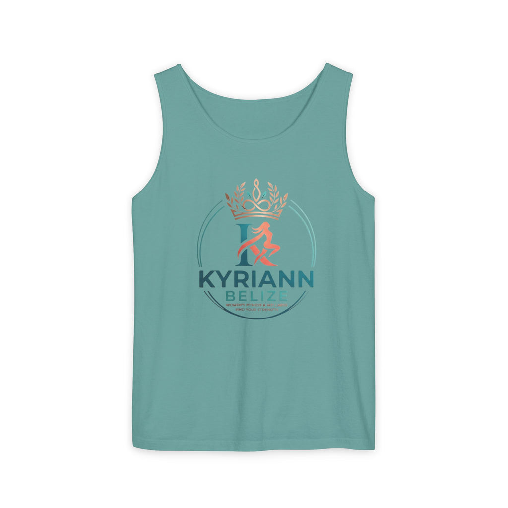 Kyriann Belize Logo Tank Top — Island Crown Travel & Beachwear