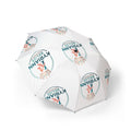 Custom Logo Foldable Umbrella — Semi‑Automatic Compact Rain Shield